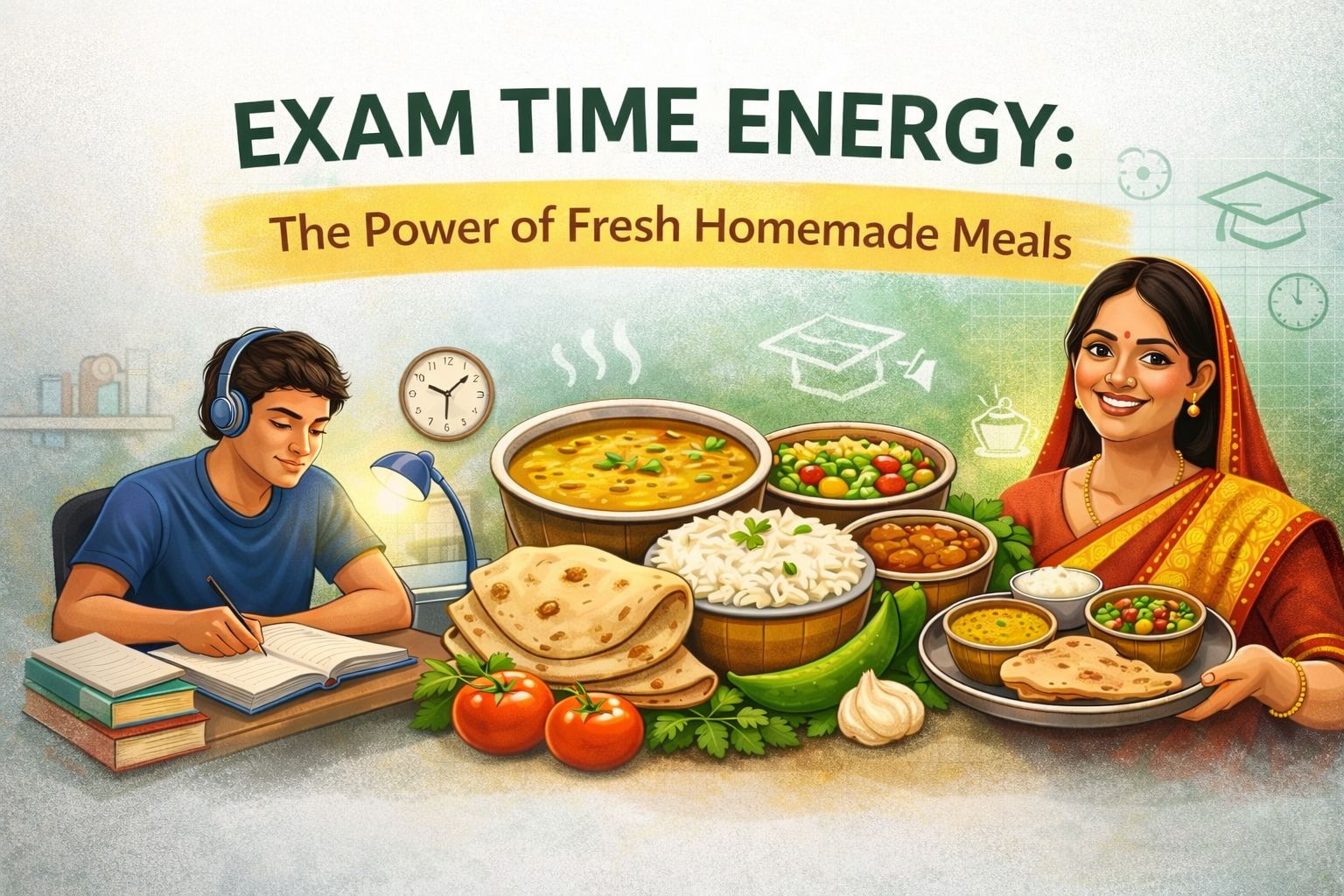 Exam Time Nutrition Guide: The Importance of Homemade Food for Students