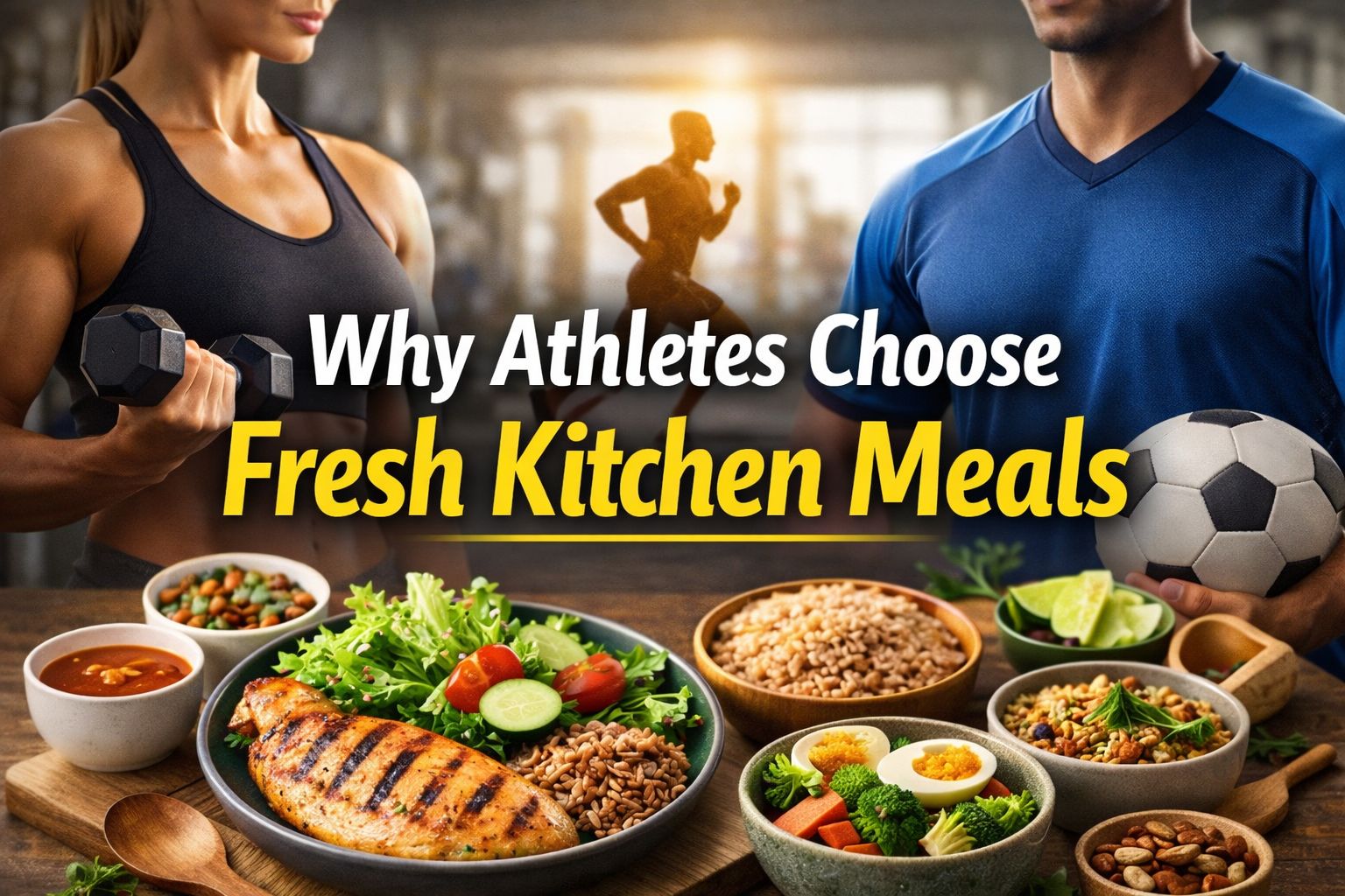 The Secret Behind Why Athletes, Gym Lovers & Sportspersons Prefer Fresh Kitchen Meals